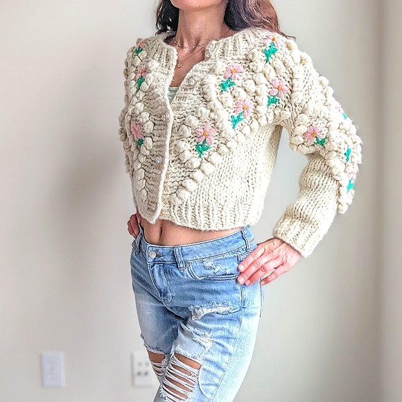 Sadie & Sage Chunky Knitted Cardigan - Picture 2 of 10